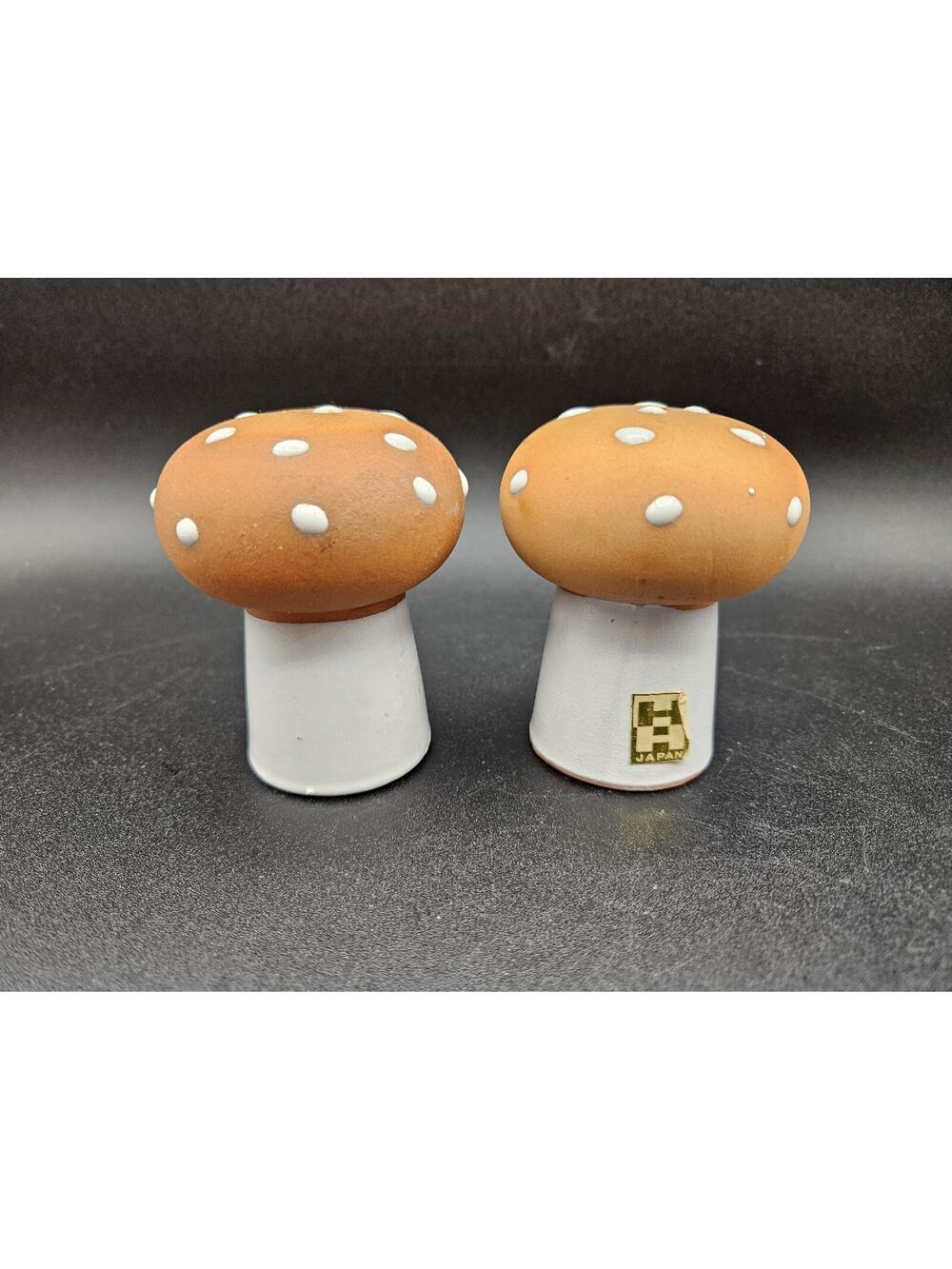 Vintage Holt Howard Mushroom Salt and Pepper Shakers MCM
